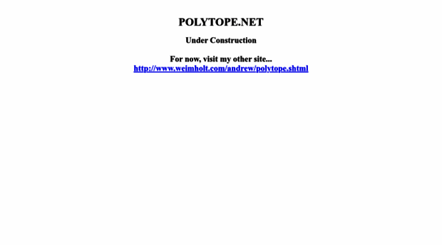 polytope.net