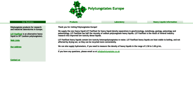 polytungstate.co.uk