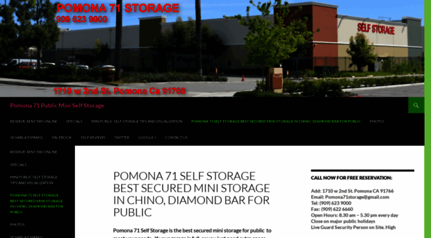 pomona71storage.com