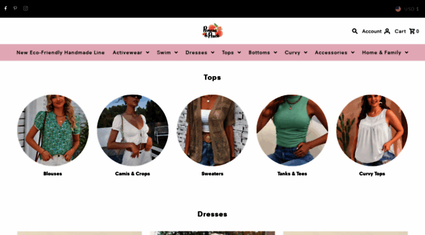 pomonaandpeach.com