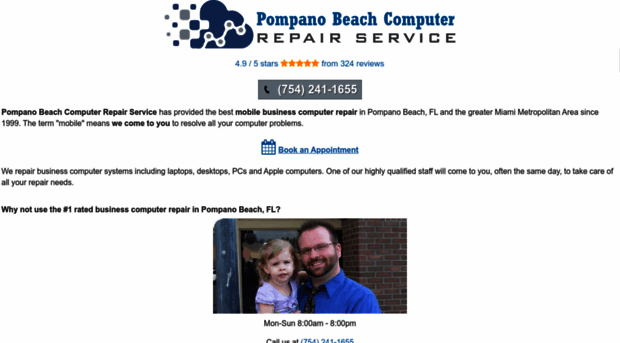 pompanobeachcomputerrepairservice.com