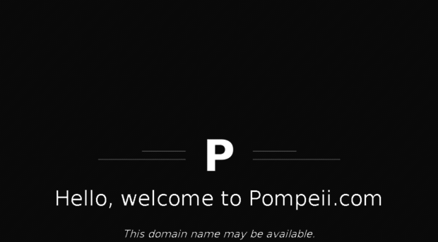 pompeii.com