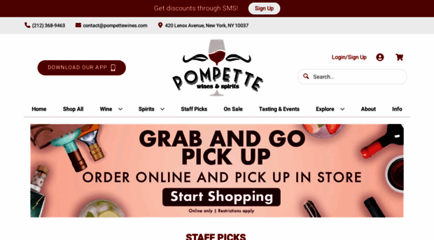 pompettewines.com