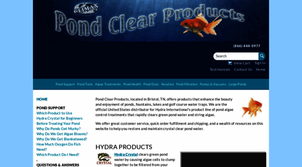 pondclearproducts.com