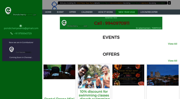 pondicherryevents.com