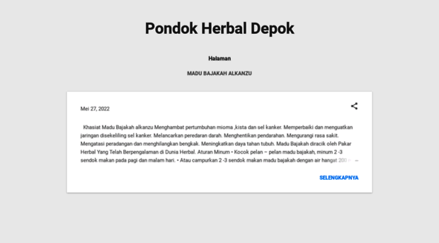 pondokherbal.com