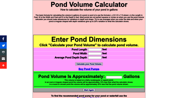 pondvolumecalculator.com