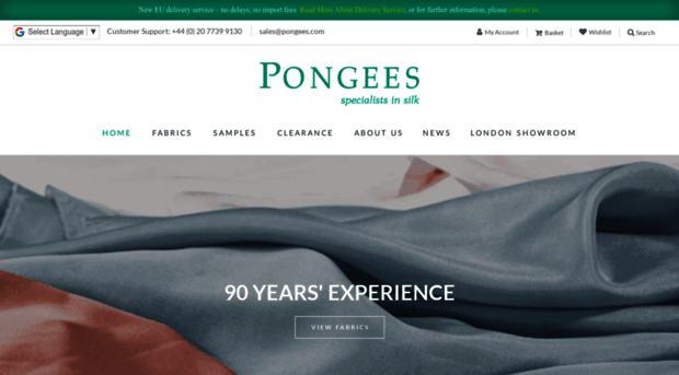 pongees.co.uk