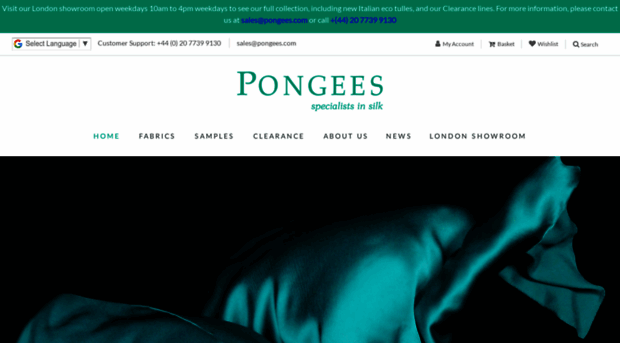 pongees.co.uk