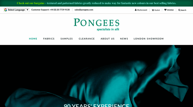 pongees.com