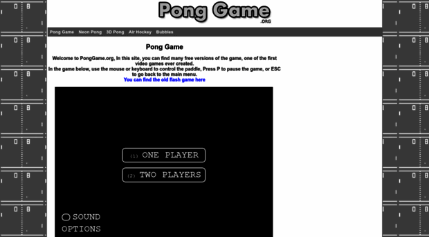 ponggame.org