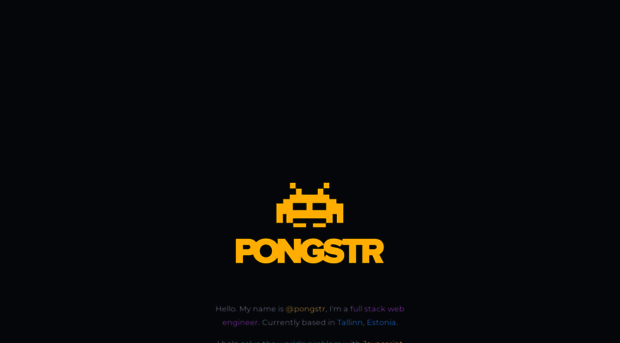 pongstr.io