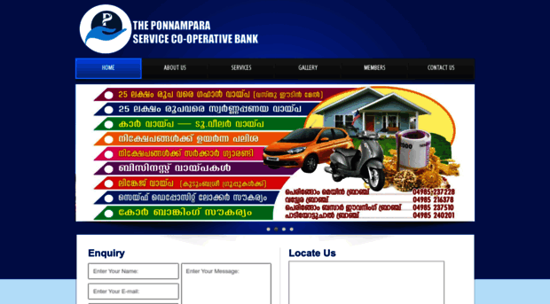 ponnamparascbank.com