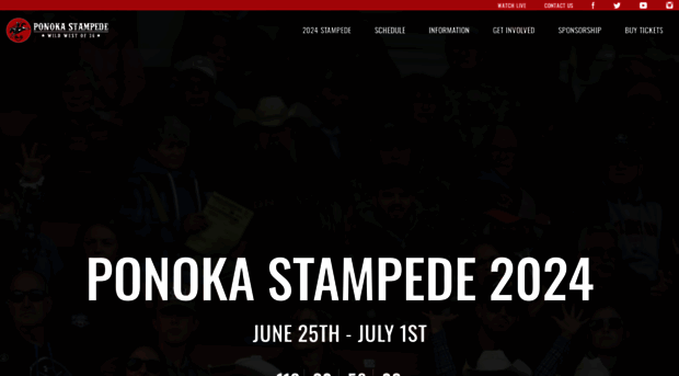 ponokastampede.com