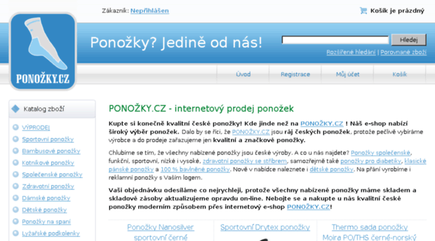 ponozky.com