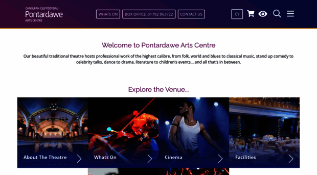 pontardaweartscentre.com