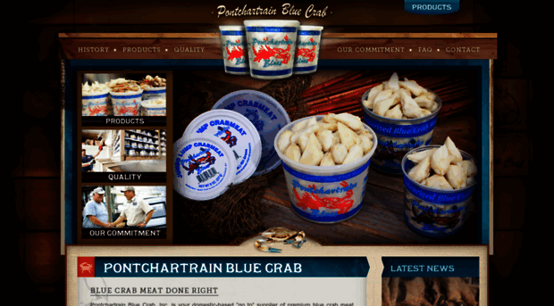 pontchartrainbluecrab.com