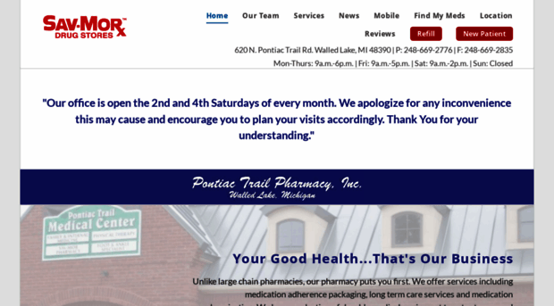 pontiactrailpharmacy.com