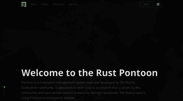 pontoon.rust-lang.org