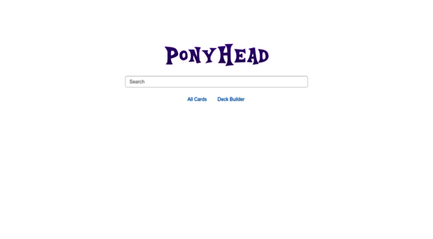 ponyhead.com