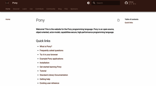 ponylang.io