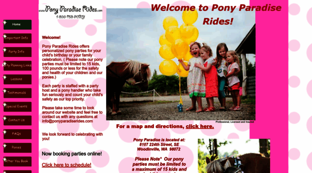 ponyparadiserides.com