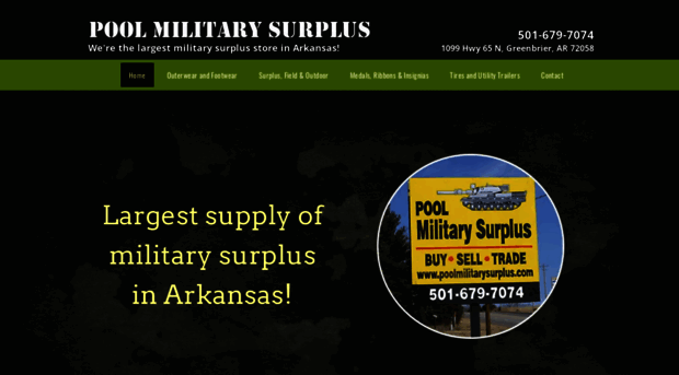 poolarmysurplus.com