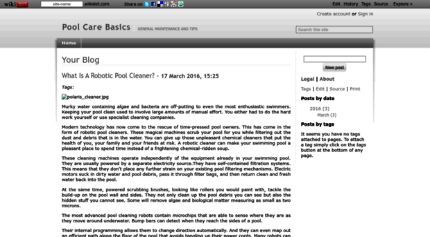 poolcare.wikidot.com