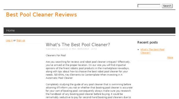 poolcleanerhub.drupalgardens.com