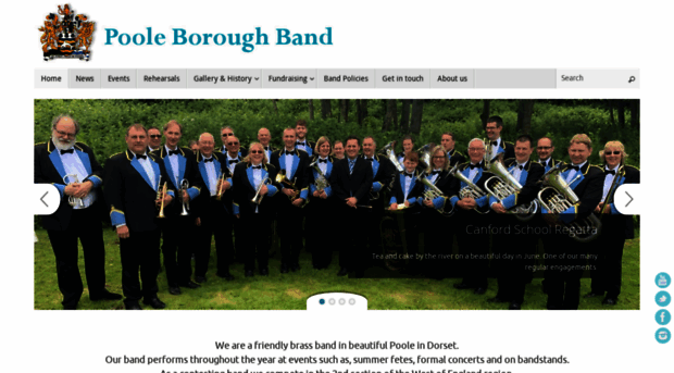 pooleboroughband.co.uk