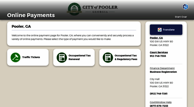 poolerga.governmentwindow.com