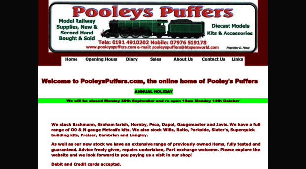 pooleyspuffers.com