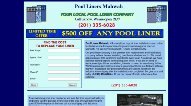 poollinersmahwah.com