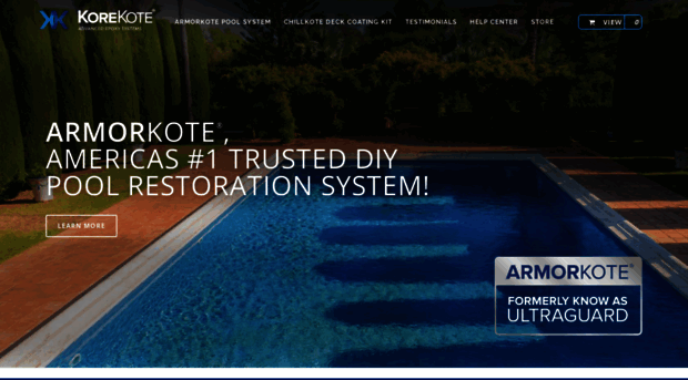ArmorKote by KoreKote, Pool Restoration System