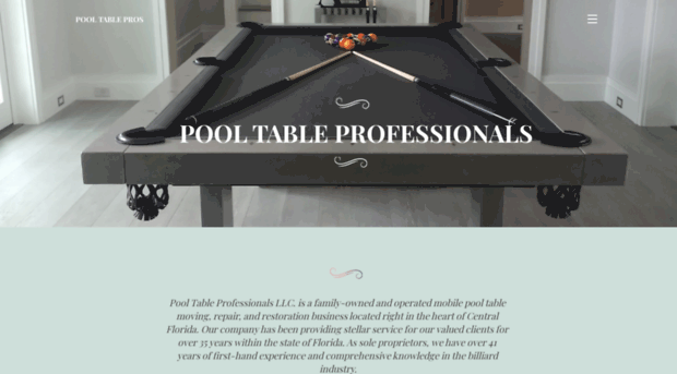 pooltableprofessionalsllc.com