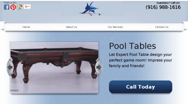 pooltablesalessacramento.com