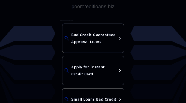 poorcreditloans.biz