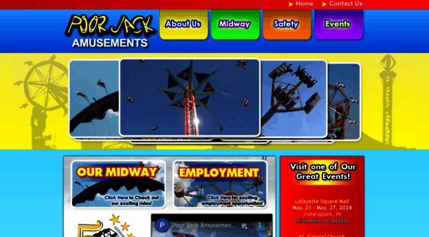 poorjackamusements.com