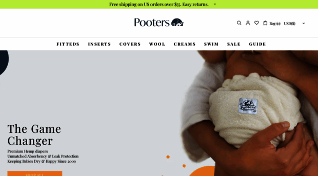 pootersdiapers.com