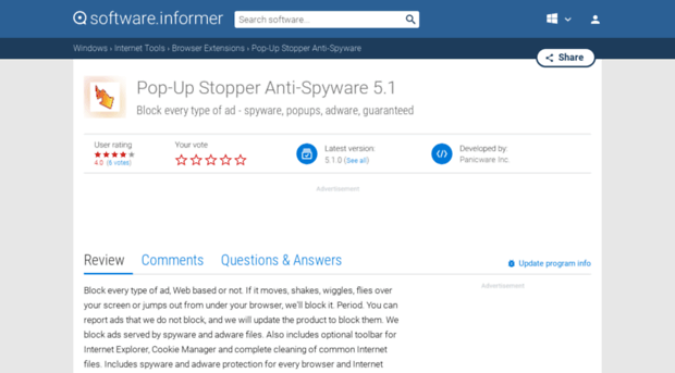 pop-up-stopper-anti-spyware.software.informer.com