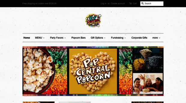 popcentralpopcorn.com