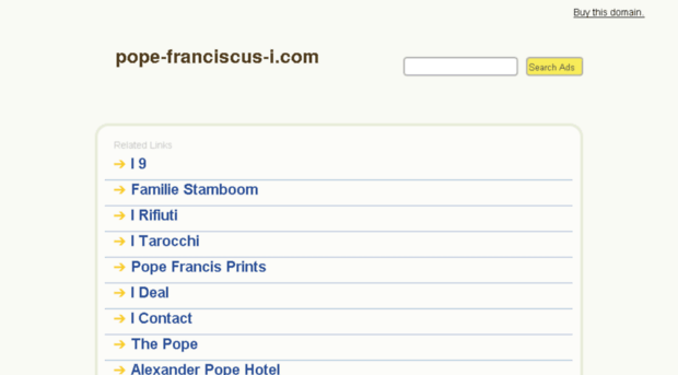 pope-franciscus-i.com