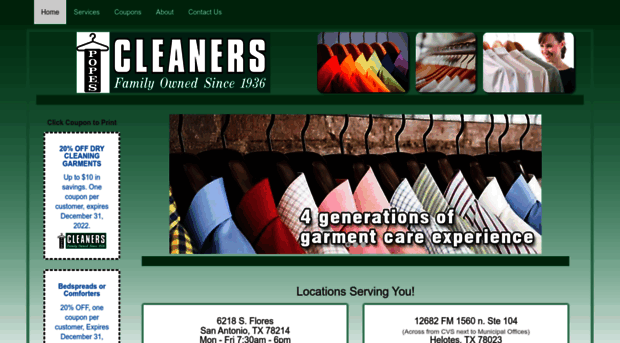 popecleaners.com