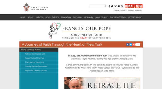 popefrancisnyc.org