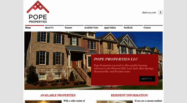 popepropertiesllc.com