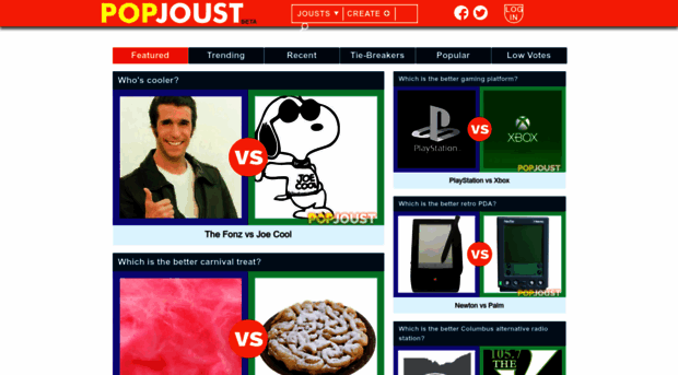 popjoust.com