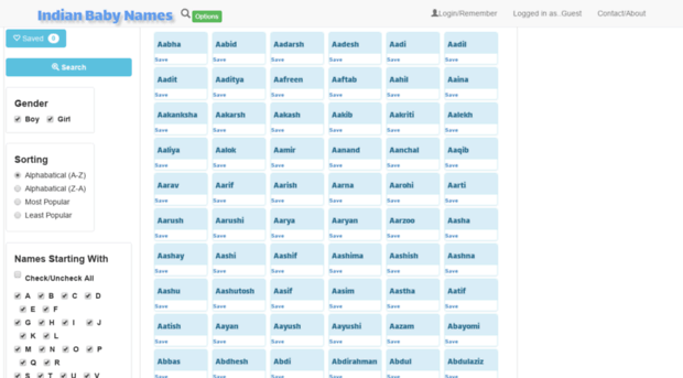 popularbabynames.co.in