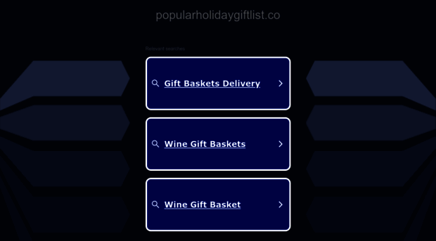 popularholidaygiftlist.co