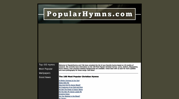 popularhymns.com