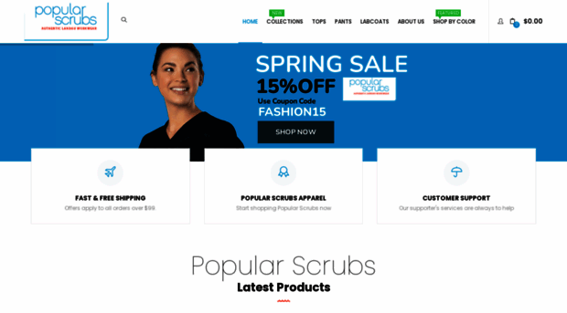 popularscrubs.com